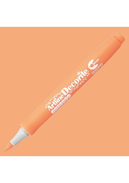 Decorite Brush Marker Pastel Orange