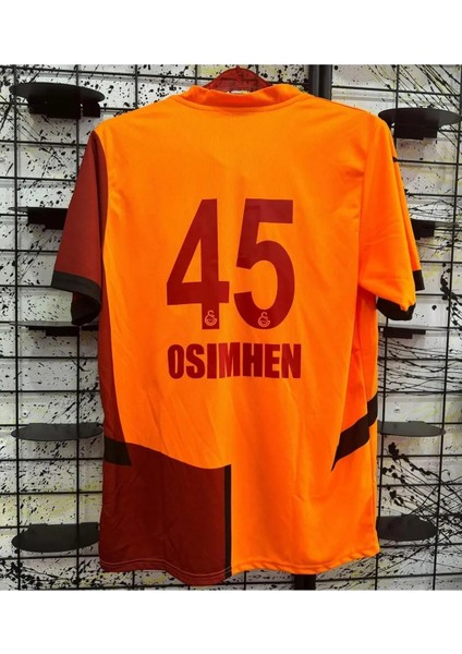 Galatasaray Victor Osimhen 45 Numara Iç Saha Sarı-Kırmızı Yetişkin Forma 24/25 Sezon