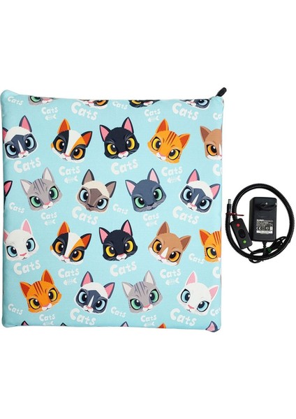 Kedi Minderi Isıtıcılı Kedi Köpek Minderi Isıtıcı Minder 12VOLT 45X45CMX4CM fiyatları