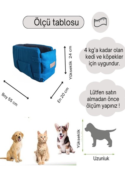 3 Fonksiyonlu Taşıma Çantası-Konsol Köpek Yatağı-Araba Koltuğu-Evde Dışarda Arabada indirimleri