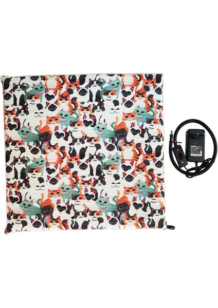 Isıtmalı Kedi Minderi Kedi Köpek Minderi Isıtıcılı Kedi Minderi Isıtıcı Pad 12VOLT 45X45CMX5CM fiyatları