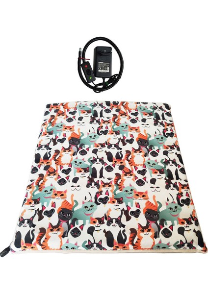 Isıtmalı Kedi Minderi Kedi Köpek Minderi Isıtıcılı Kedi Minderi Isıtıcı Pad 12VOLT 45X45CMX5CM modelleri