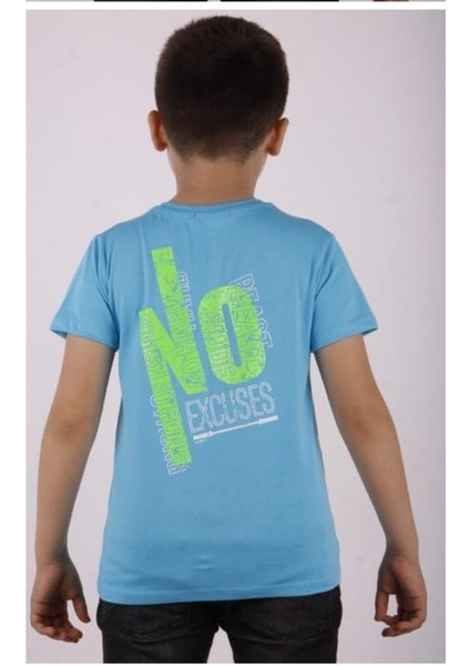 Erkek Çocuk Excuses Baskılı Cepli Tişört fiyatları