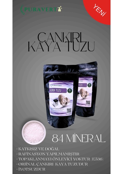 Çankırı Kaya Tuzu - 250 gr