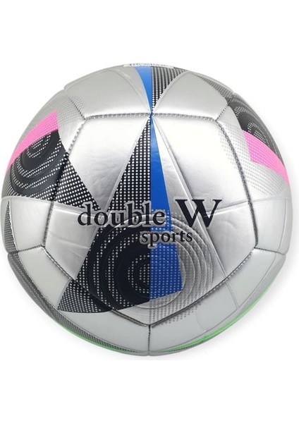 Futbol Topu Dikişli 420 gr No: 5 - FB- 490- GRİ ( )