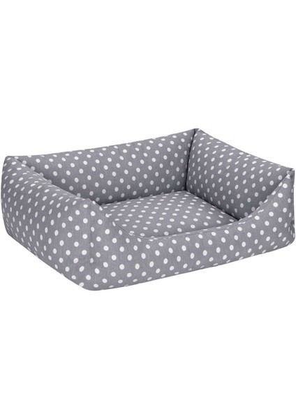 Uniform Gri Puantiyeli Kedi ve Köpek Yatağı S 50X60CM Drstr fiyatları