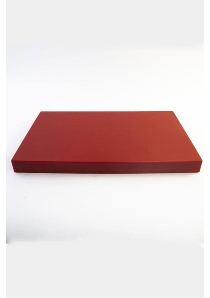 Kırmızı Polietilen Kesme Levhası 30x40x2 cm, dayanıklı ve kullanışlı ürün