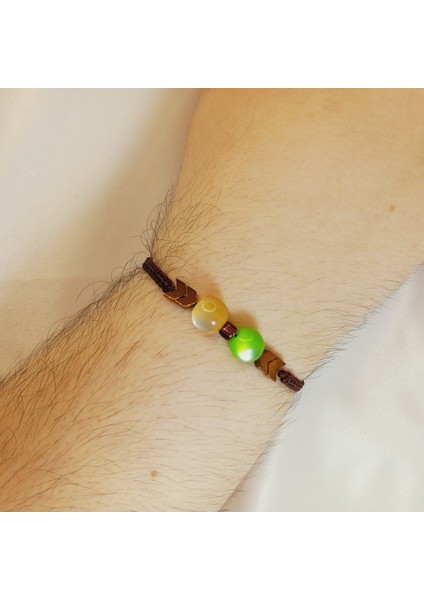 Sertifikalı Hematit Doğal Taş Bileklik, Unisex Doğal Taşlı Kedi Gözü & Hematit Makrome Bileklik, Enerji Taşı Kombinli Bileklik, Kedi Gözü Taşı Bileklik, Şık Ayarlanabilir Bileklik