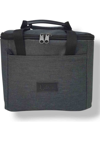 Termoslu Sağlam Köpük Destekli Alüminyum Folyolu Büyük Boy Beslenme/saklama Çantası