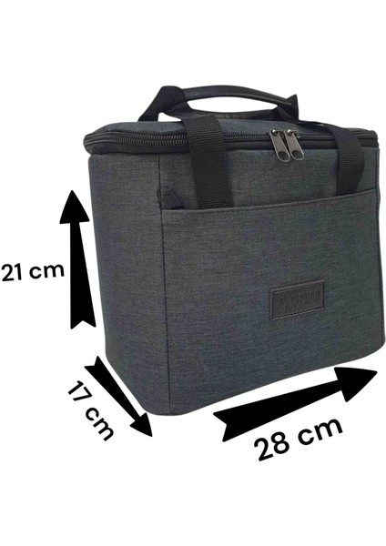 Termoslu Sağlam Köpük Destekli Alüminyum Folyolu Büyük Boy Beslenme/saklama Çantası fiyatları