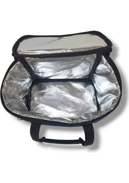 Termoslu Sağlam Köpük Destekli Alüminyum Folyolu Büyük Boy Beslenme/saklama Çantası fırsatları