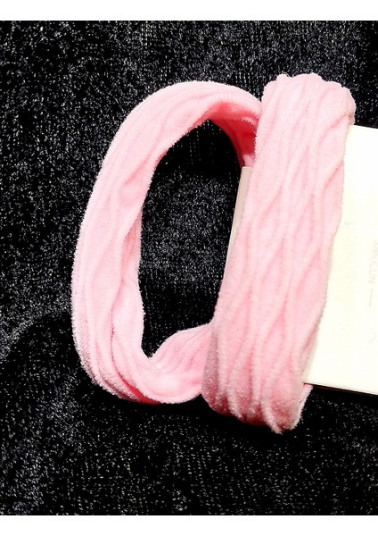 Pembe Lüks Figürlü Renkli Lastik Toka