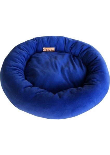 Polar Simit Kedi Yatağı, Küçük Irk Köpek Yatağı, 50 cm Çap