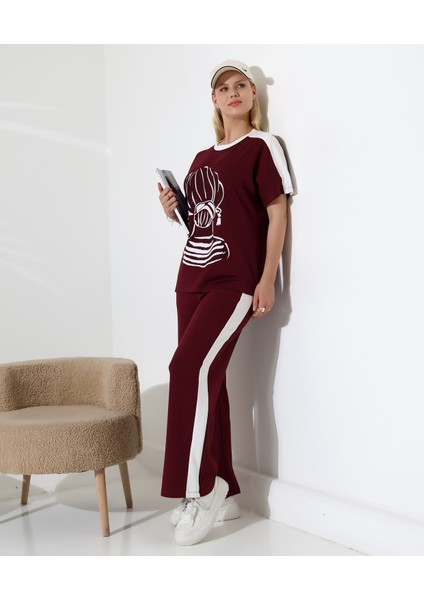 Kısa Kol Baskılı Ikili Takım fiyatları