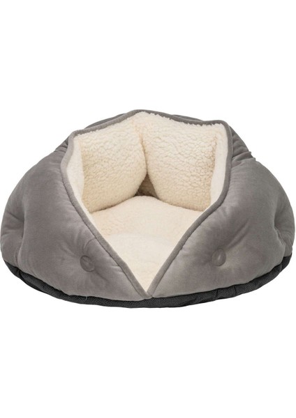 Paris Kedi ve Köpek Yatağı Gri 60CM Ynsmr