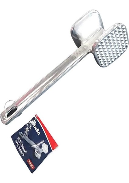 Alüminyum Et Dövücü 320 gr, hafif ve dayanıklı mutfak aracı, 2 yıl garanti