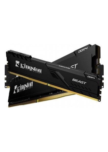 16GB Ddr5 6000 Mhz CL36 Dımm KF560C36BBEK2-16TR Kıngston Beast Soğutuculu 2X8G