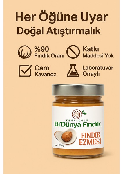 330 gr Kavanoz – Katkısız Doğal %90 Fındıklı Ezmesi (Yerli Üretim) modelleri