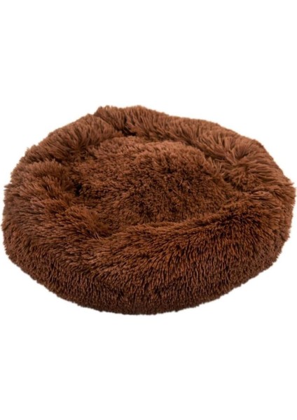 Ponchik Serisi Kedi Köpek Yatağı Kızıl 50 cm modelleri