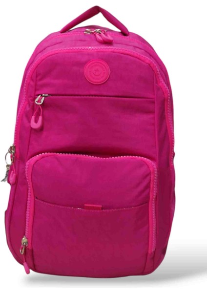 Krinkıl Kumaş Lüks Spor Günlük Okul 6 Bölmeli Sırt Çantası Outdoor
