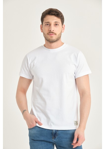 3'lü Erkek Basic Tişört Seti - %100 Pamuk - Standart Kalıp