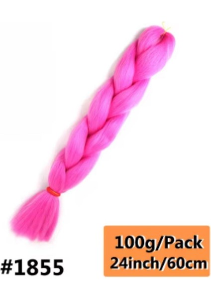 Sentetik Örgülük Saç 100 gr - Açık Fuşya fiyatları