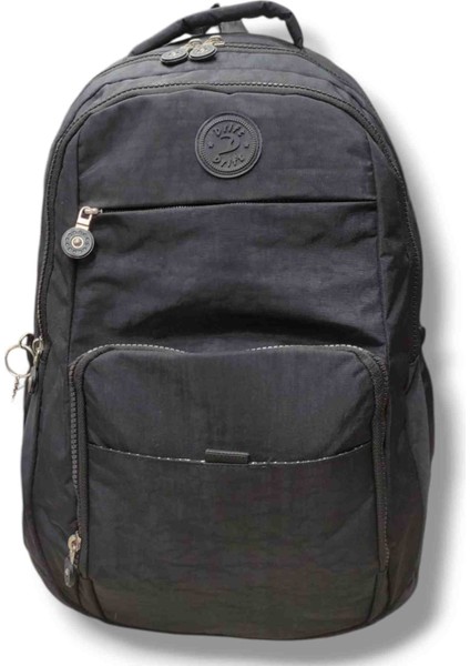 Krinkıl Kumaş Lüks Spor Günlük Okul 6 Bölmeli Sırt Çantası Outdoor