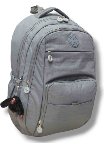 Krinkıl Kumaş Lüks Spor Günlük Okul 6 Bölmeli Sırt Çantası Outdoor fiyatları