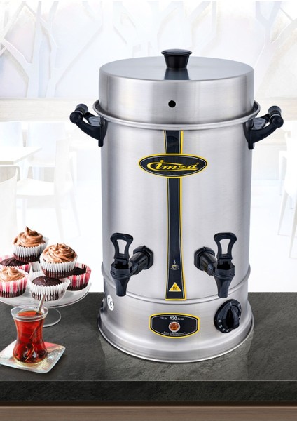 80 Bardak Çay Makinesi, Paslanmaz Çelik, 8 Litre, 2 Yıl Garantili, Çok Amaçlı Kullanım