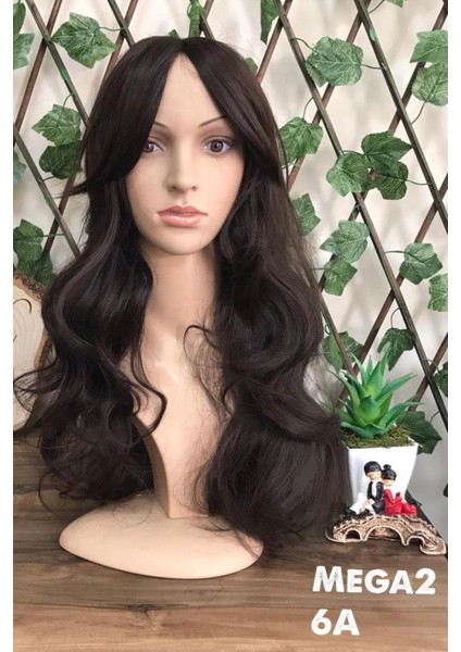 Fiber Sentetik Peruk Postiş Peruk Isıya Dayanıklı