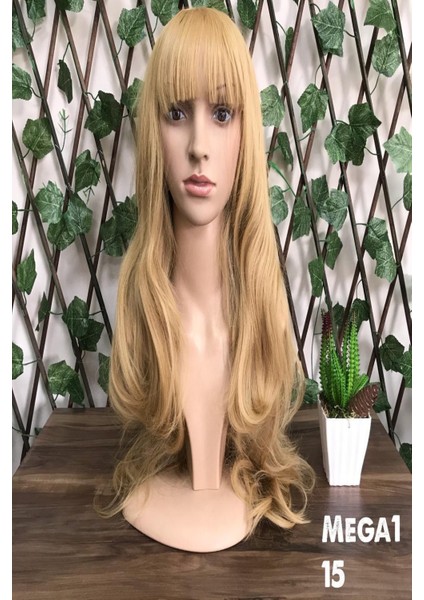 Fiber Sentetik Peruk Postiş Peruk Isıya Dayanıklı