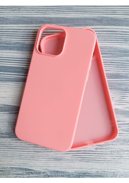 İphone 12 Promax İle Uyumlu Lansman İçi Kadife Esnek Silikon Lansman Kılıf