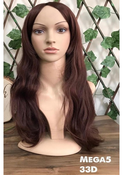 Fiber Sentetik Peruk Postiş Peruk Isıya Dayanıklı