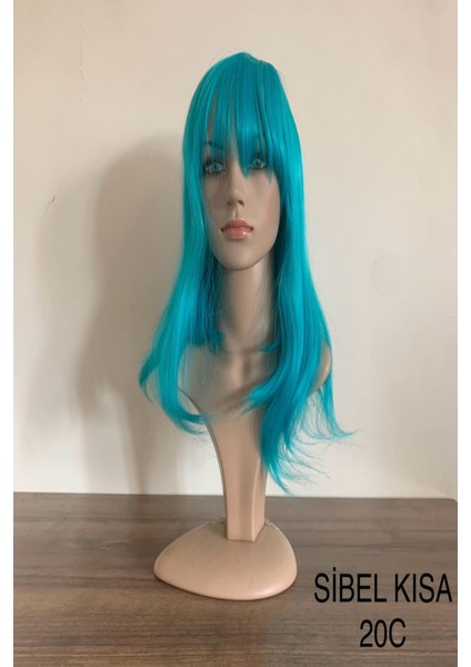 Fiber Sentetik Peruk Postiş Peruk Isıya Dayanıklı