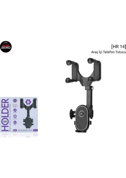 HR14 Holder Araç Ayna Telefon Tutucu