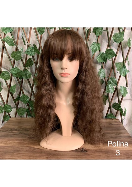 Fiber Sentetik Peruk Postiş Peruk Isıya Dayanıklı