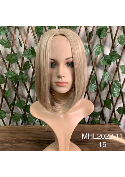 Fiber Sentetik Peruk Postiş Peruk Isıya Dayanıklı