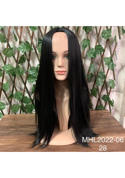 Fiber Sentetik Peruk Postiş Peruk Isıya Dayanıklı