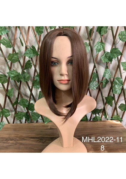 Fiber Sentetik Peruk Postiş Peruk Isıya Dayanıklı