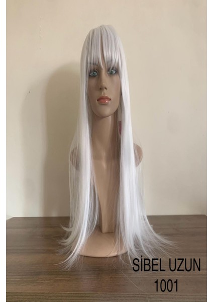 Fiber Sentetik Peruk Postiş Peruk Isıya Dayanıklı