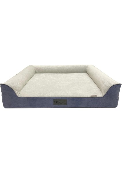 Bolster Üst Kalite Köpek Yatağı 6,5 ve 10 cm Süngerli Kılıflı Sıvı Geçirmez Alezli 2 Fermuarlı fırsatları