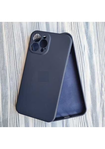 İphone 12 Promax İle Uyumlu Kamere Korumalı Lansman İçi Kadife Esnek Silikon Lansman Kılıf