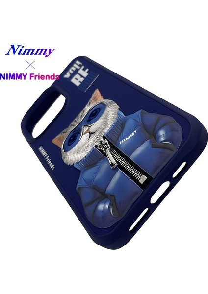 iPhone 15 Pro Max Uyumlu 3D Gözlük Fermuar Kedi Detaylı Nakış İşlemeli Kabartmalı Cool Cute Kılıf indirimleri