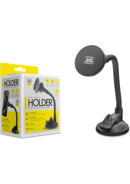 Subzro HR61 Kıskaçlı Vakumlu Araç Tutucu
