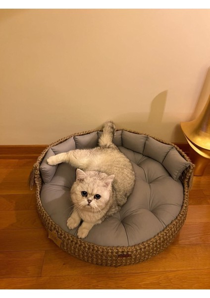 Hasır Kedi Köpek Yatağı modelleri