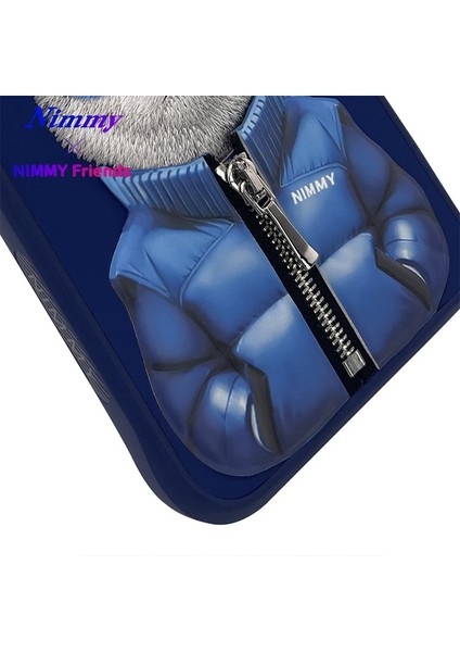 iPhone 15 Pro Uyumlu 3D Gözlük Fermuar Kedi Detaylı Nakış İşlemeli Kabartmalı Cool Cute Kılıf modelleri