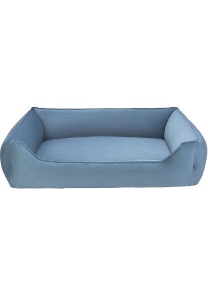 Delta Leo Mavi Köpek Yatağı L 80X105CM Mxpma