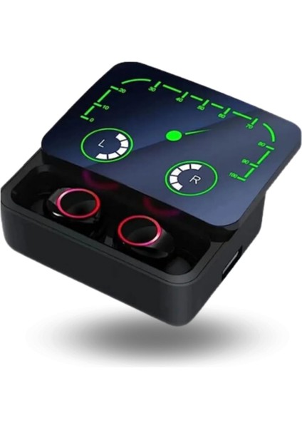 M90 Max Bluetooth 5.3 Tws Kulaklık – Powerbanklı Kutu, 50 mm Bass, Dokunmatik, Anc-Oyuncu Modu – Android & iPhone Uyumlu