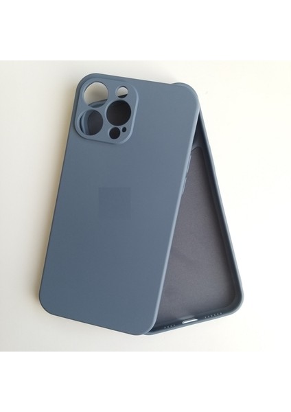 Apple iPhone 13 Pro Max 6.7 Uyumlu Kamera Korumalı Lansman Içi Kadife Silikon Kılıf
