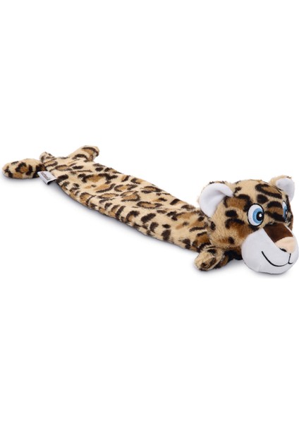 Köpek Oyuncağı, Sesli, Leopar, Peluş, Kahverengi, 53X10X5CM Drstr